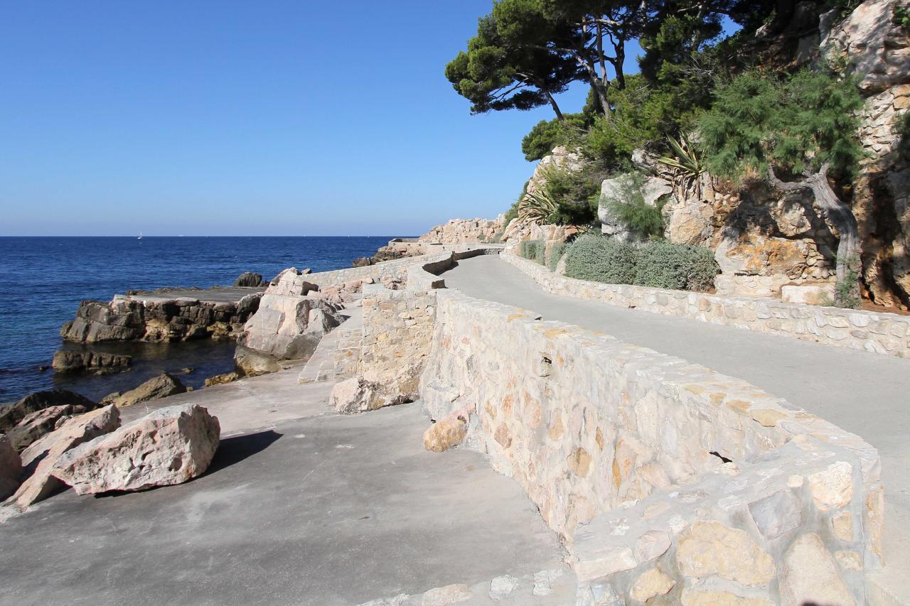 le sentier du tour de l'île façonné par Paul Ricard 