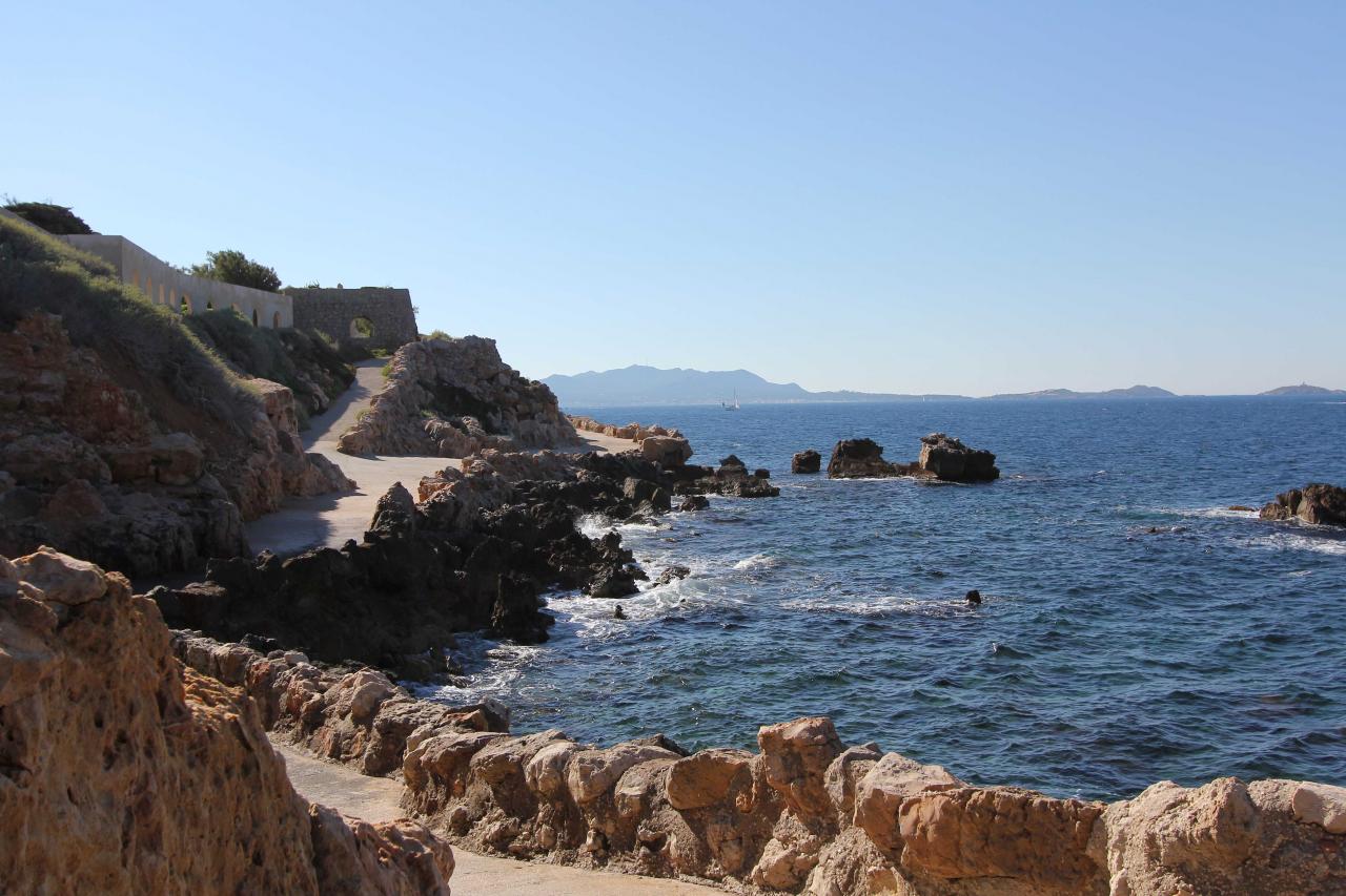 le sentier du tour de l'île façonné par Paul Ricard 