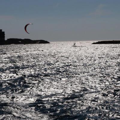 7 mns de bateau pour retourner à Bandol 