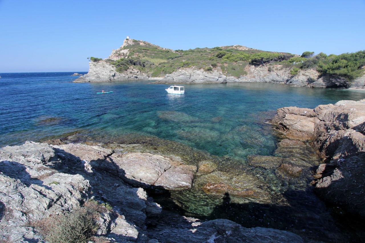 Plage Coucoussa où il fait bon se baigner dans les eaux si limpides !