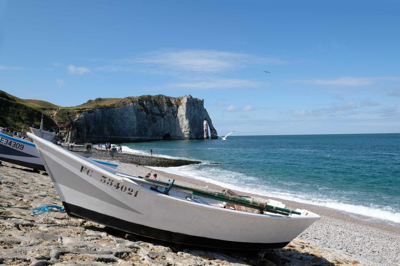 Etretat et ses falaises de renommée mondiale