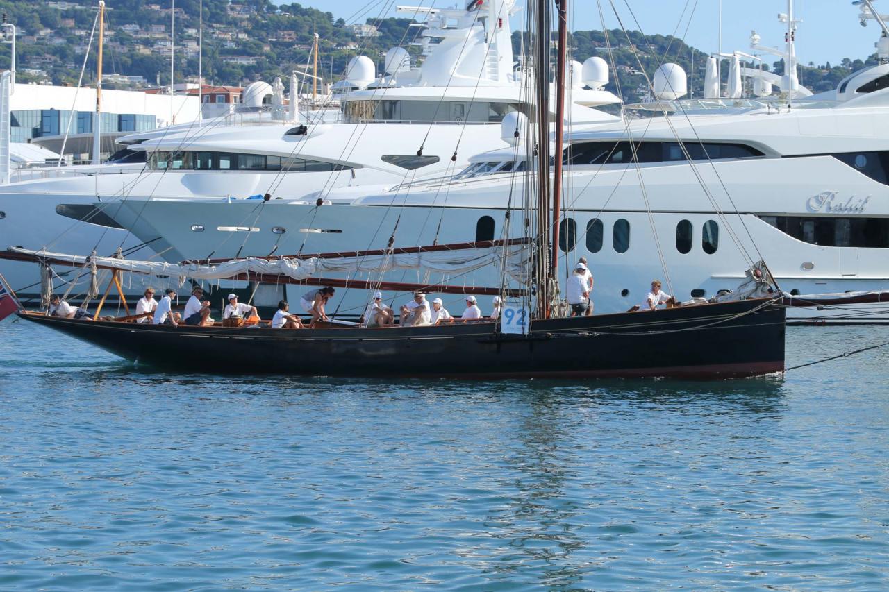 Le Marigold à Cannes avant les voiles de Saint-Tropez