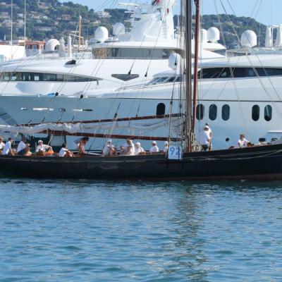 Le Marigold à Cannes avant les voiles de Saint-Tropez