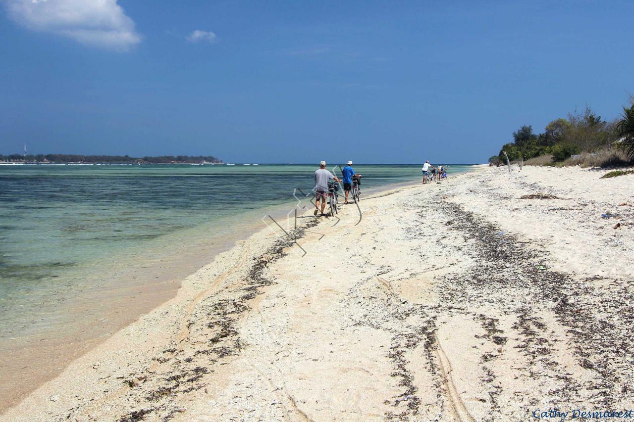 Gili Air fait 6km2 et le tour se fait en 1h1/2