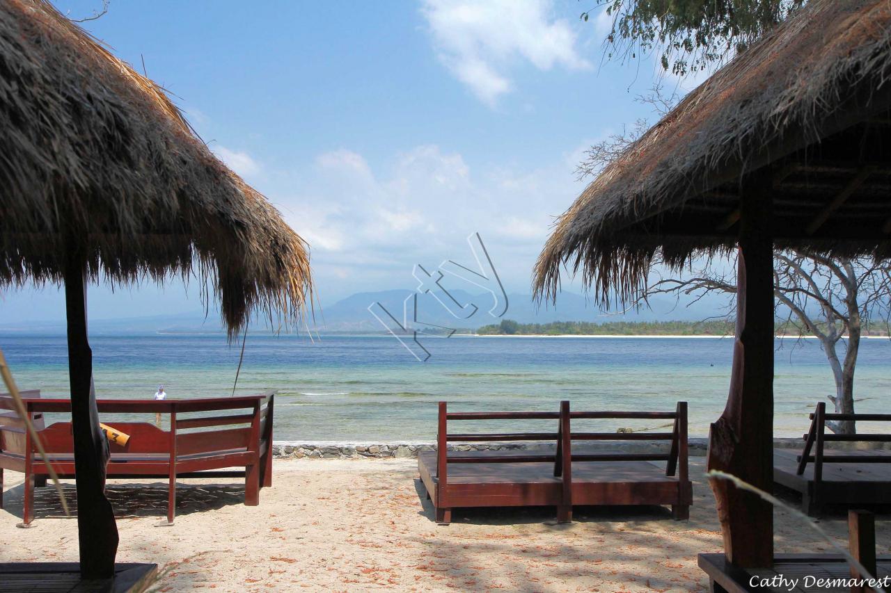 Gili Air face à Lombok