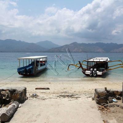 	 face à Lombok