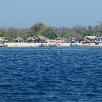 Moins touristique et plus sauvage que Gili Air