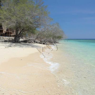 Gili Méno est la plus tranquille des 3 îles