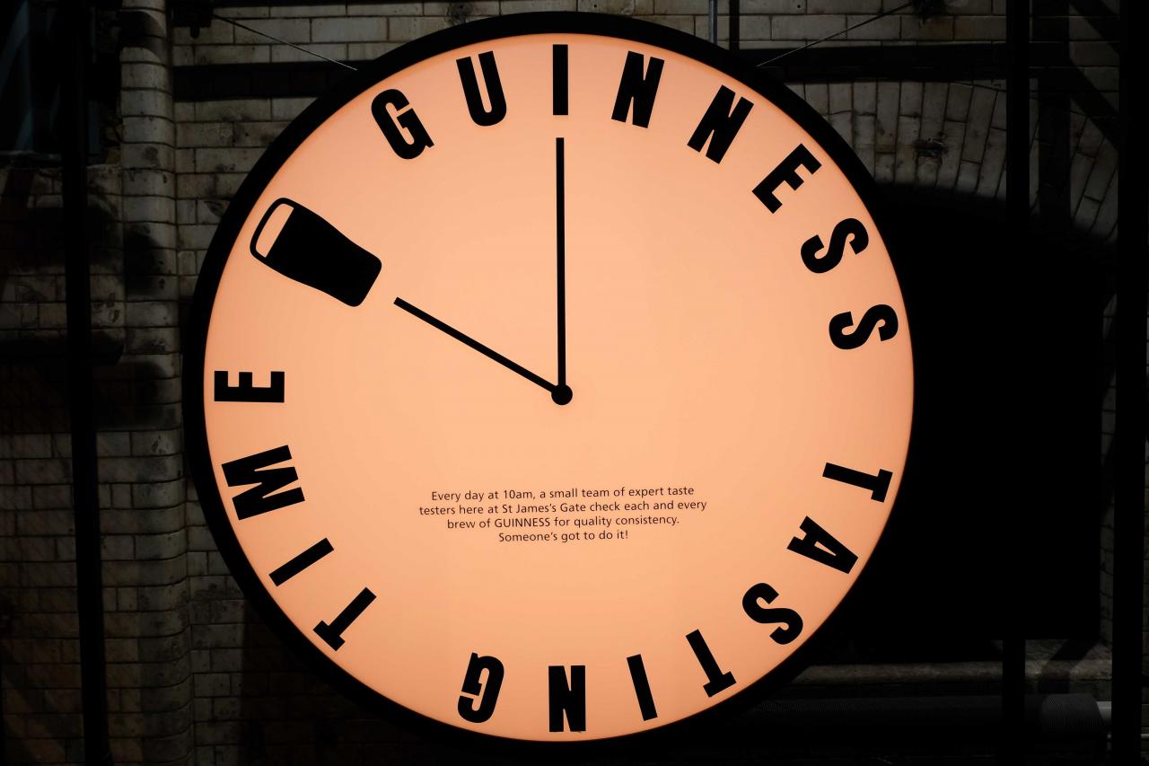 Guinness fait sa propre promotion