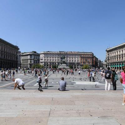 La Piazza del Duomo est la plus belle place de Milan