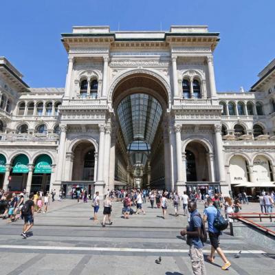 La Galleria Vittorio Emanuele II est une galerie commerçante historique de prestige