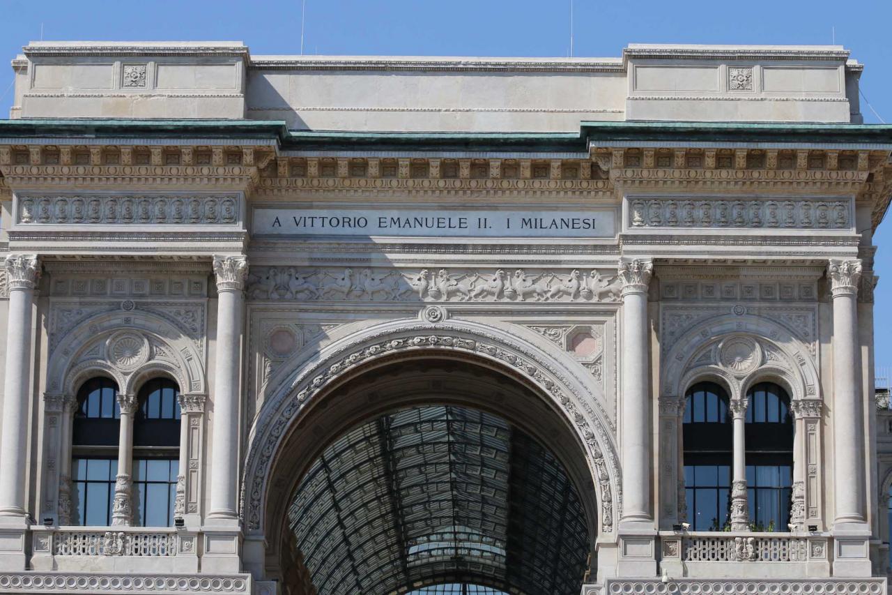 La Galleria Vittorio Emanuele II 