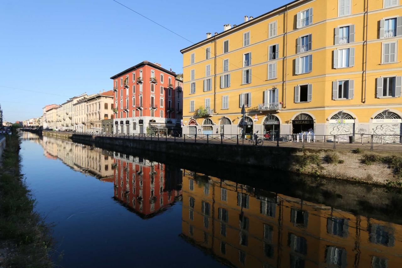 Traversée de Milan pas trop dure pour arriver à mon hôtel, au calme !