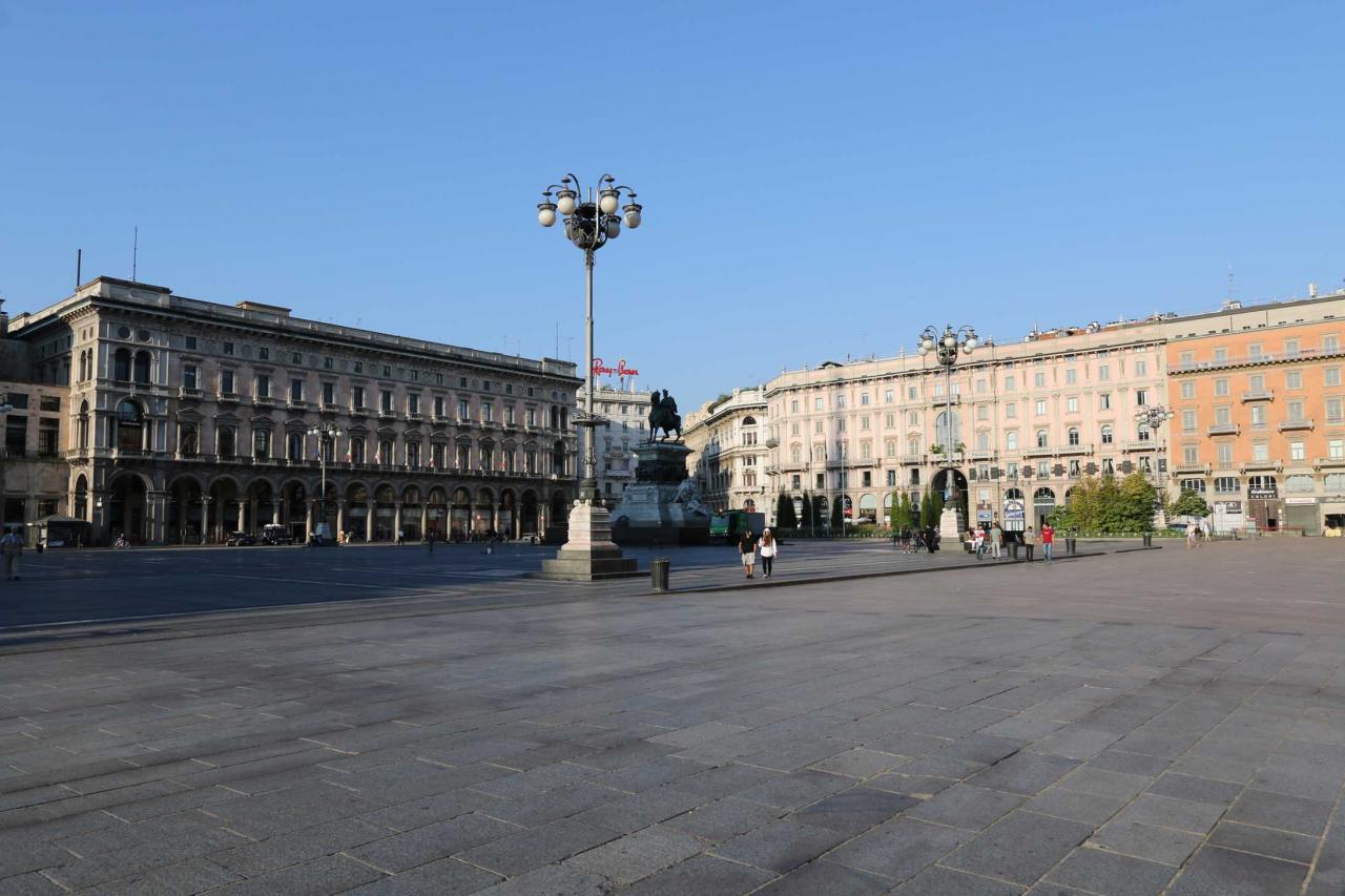 8h du matin, la visite du Duomo va commencer, sans la foule