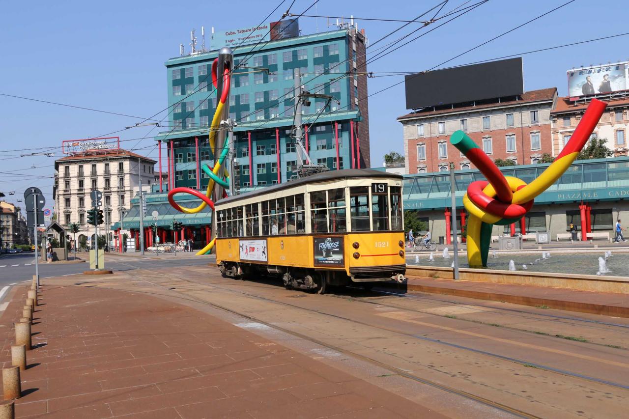 La gare de Milano-Cadorna modernisée (Nord de Milan)