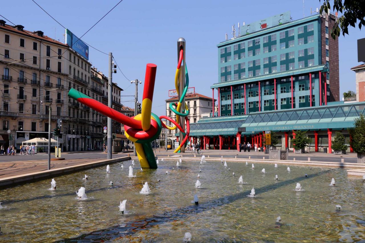 La gare de Milano-Cadorna modernisée (Nord de Milan)