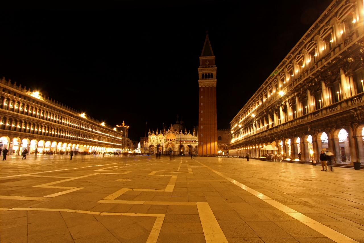 La seule PIAZZA de Venise : Piazza SAN MARCO, la plus célèbre au monde
