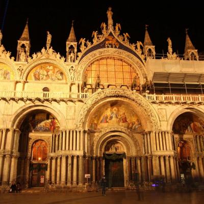 façade de La basilique Saint-Marc (en italien : basilica di San Marco)