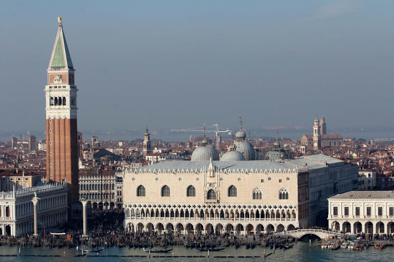 Depuis le campanile de San Giorgio Maggiore, la vue est magnifique