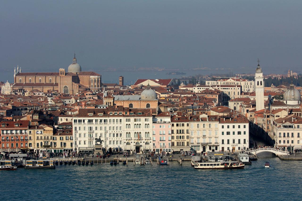 Depuis le campanile de San Giorgio Maggiore, la vue est magnifique