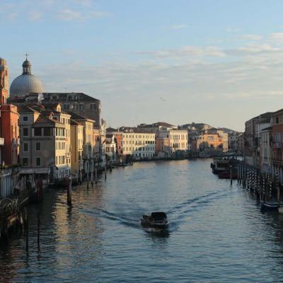 vue du pont Scalzi, près de mon hôtel (quartier Santa Croce)