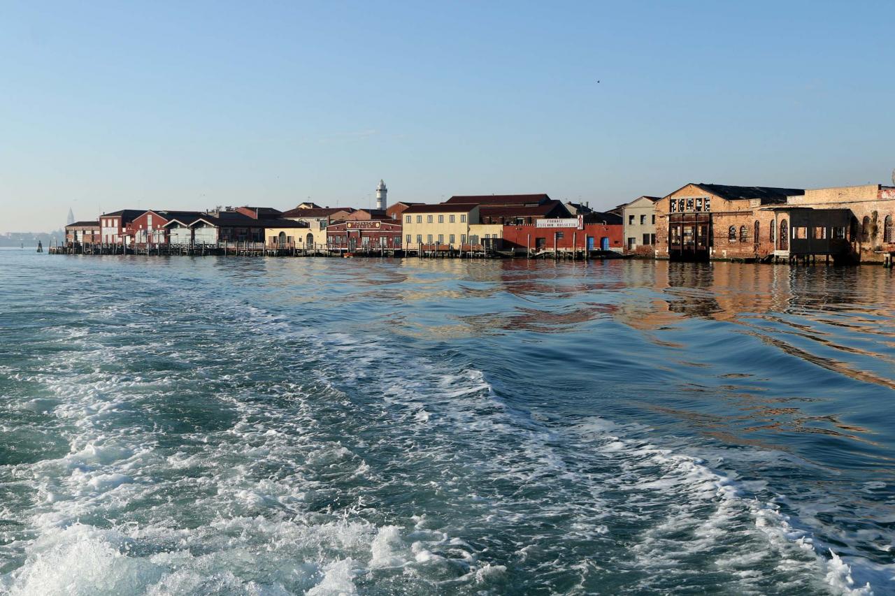 Murano est l'une des plus grandes îles de la lagune