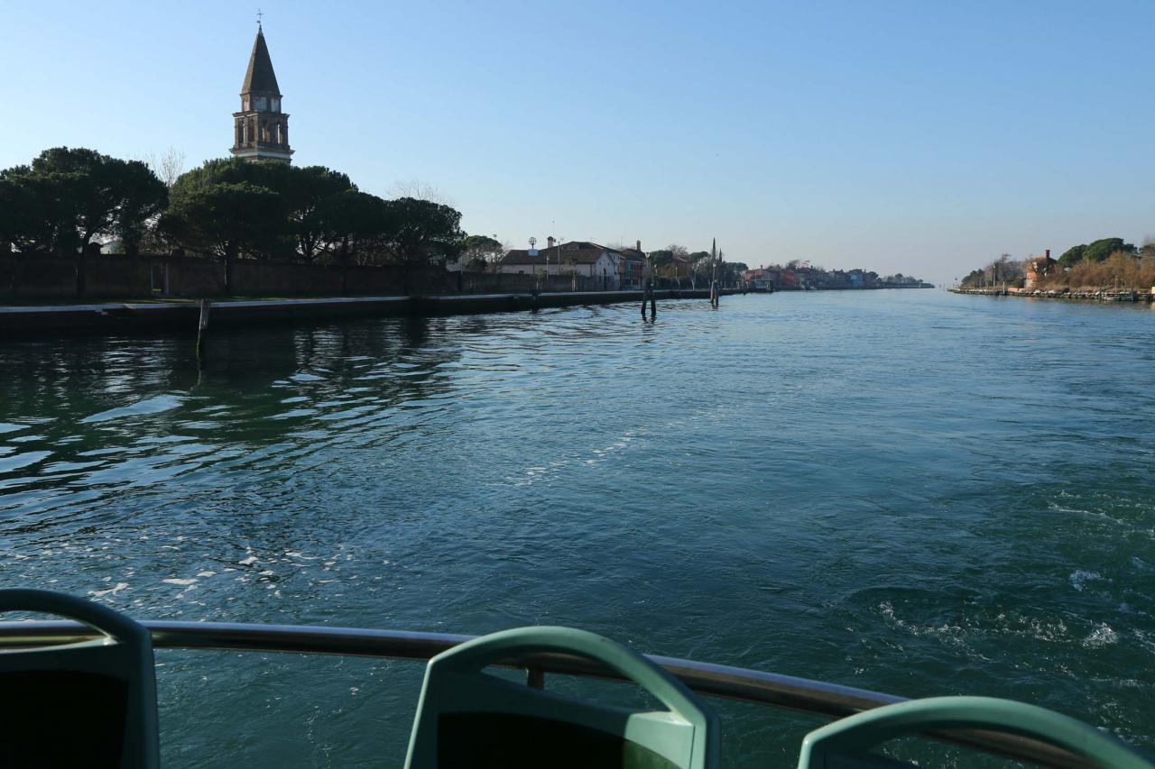 Entre Murano et Burano, il y a quelques petites îles