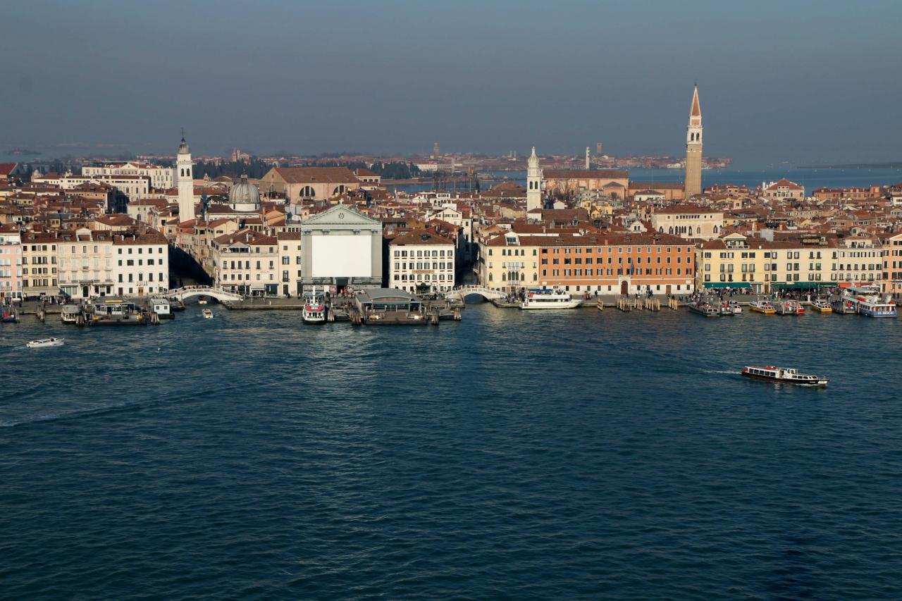 Depuis le campanile de San Giorgio Maggiore, la vue est magnifique