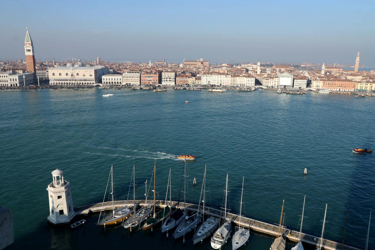 Depuis le campanile de San Giorgio Maggiore, la vue est magnifique