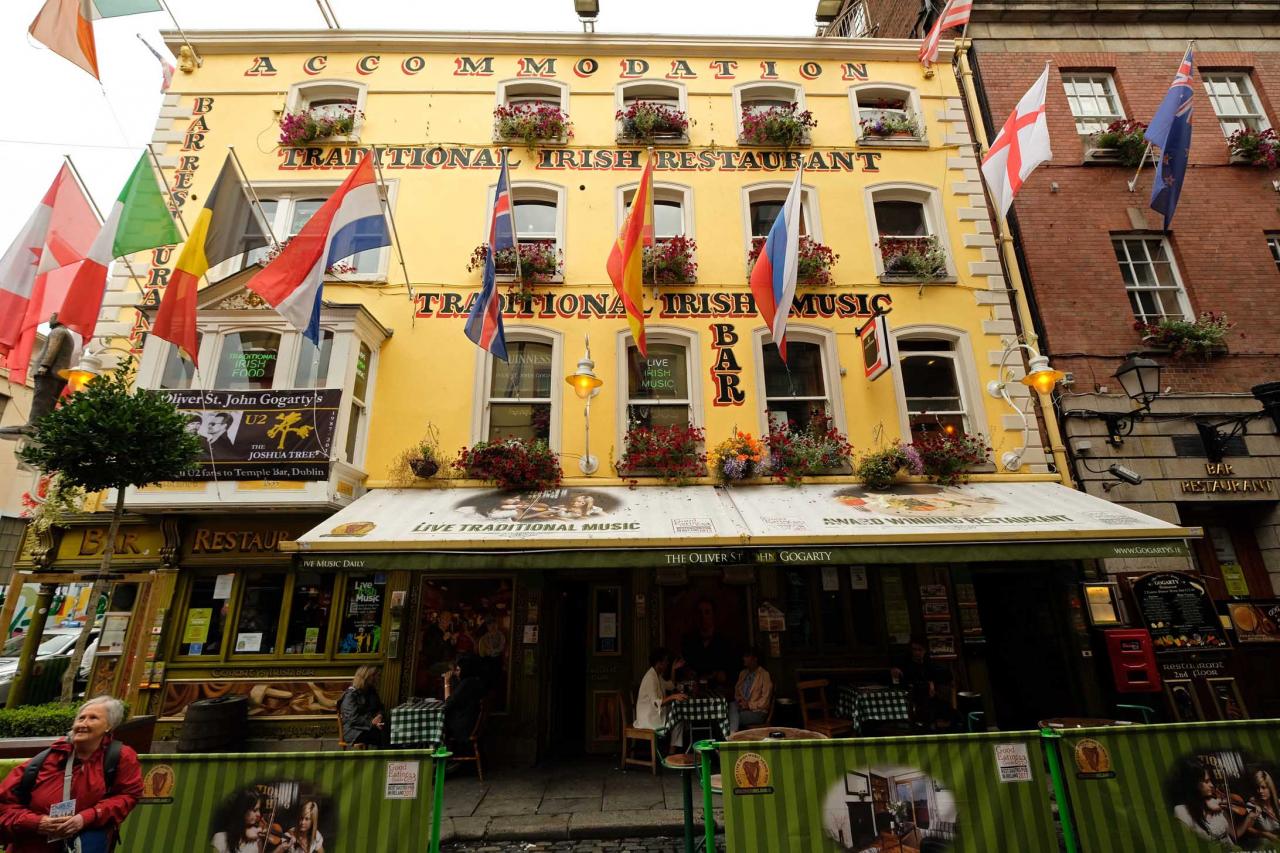 L'Oliver Saint John Gogarty est aussi le pub des fans de U2