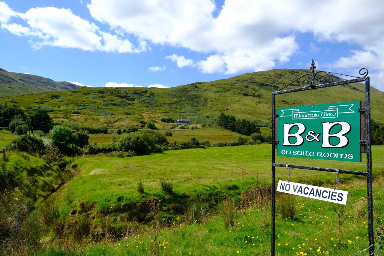 vraiment beaucoup de B&B en Irlande et toutes magnifiques !