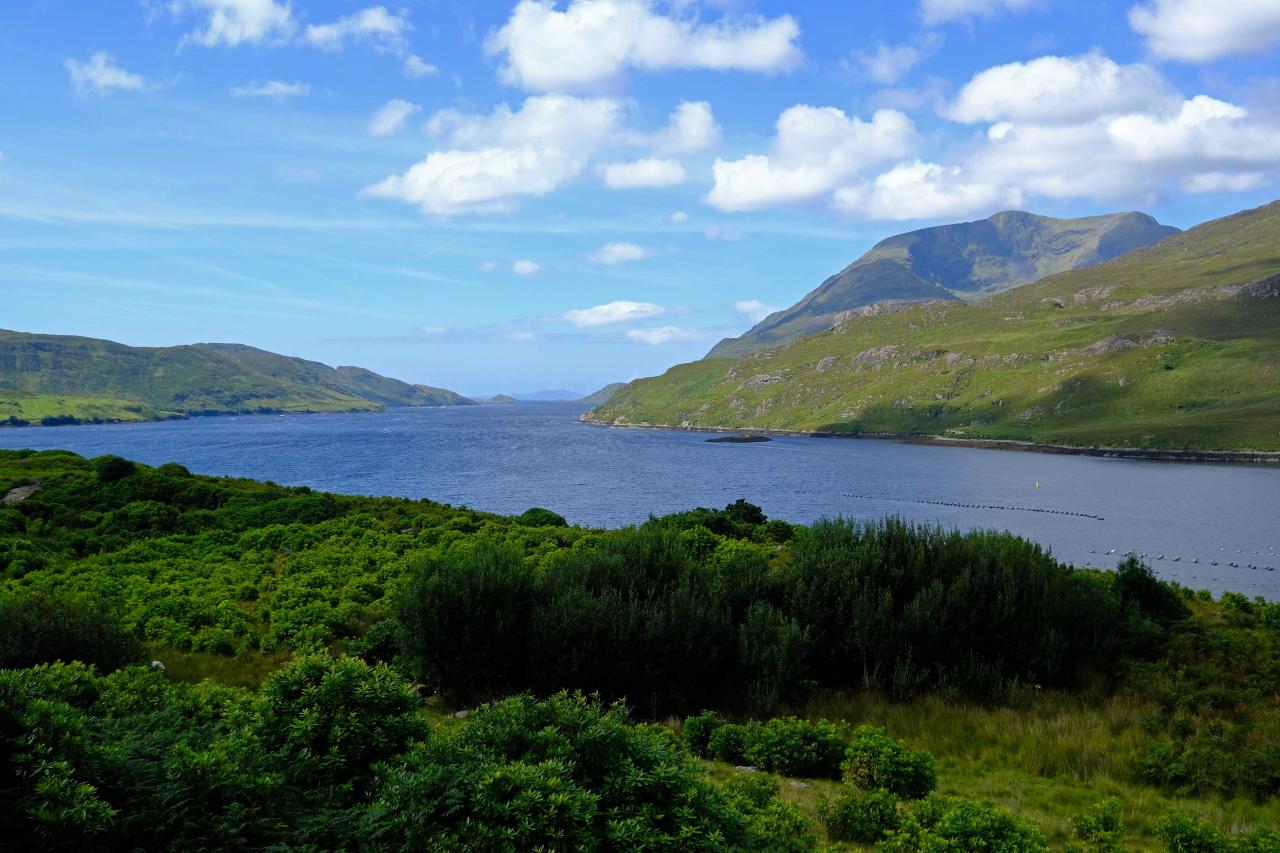 Killary Harbour est le plus long fjord d'Irlande