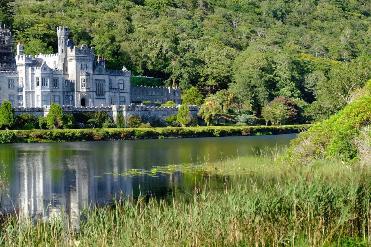 l'abbaye de Kylemore fut à l'origine, en 1871, une résidence familiale