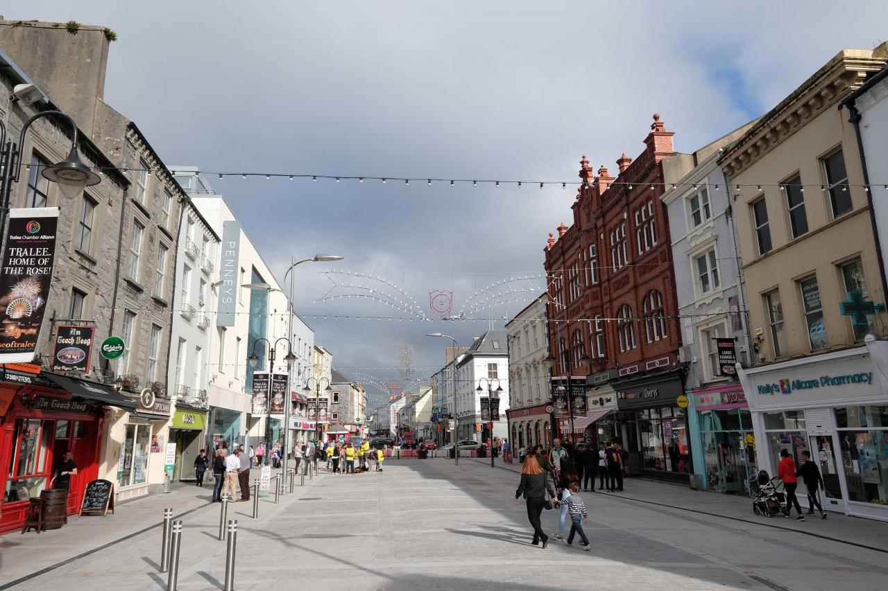 Tralee, étape sympa pour la péninsule de Dingle (Kerry)