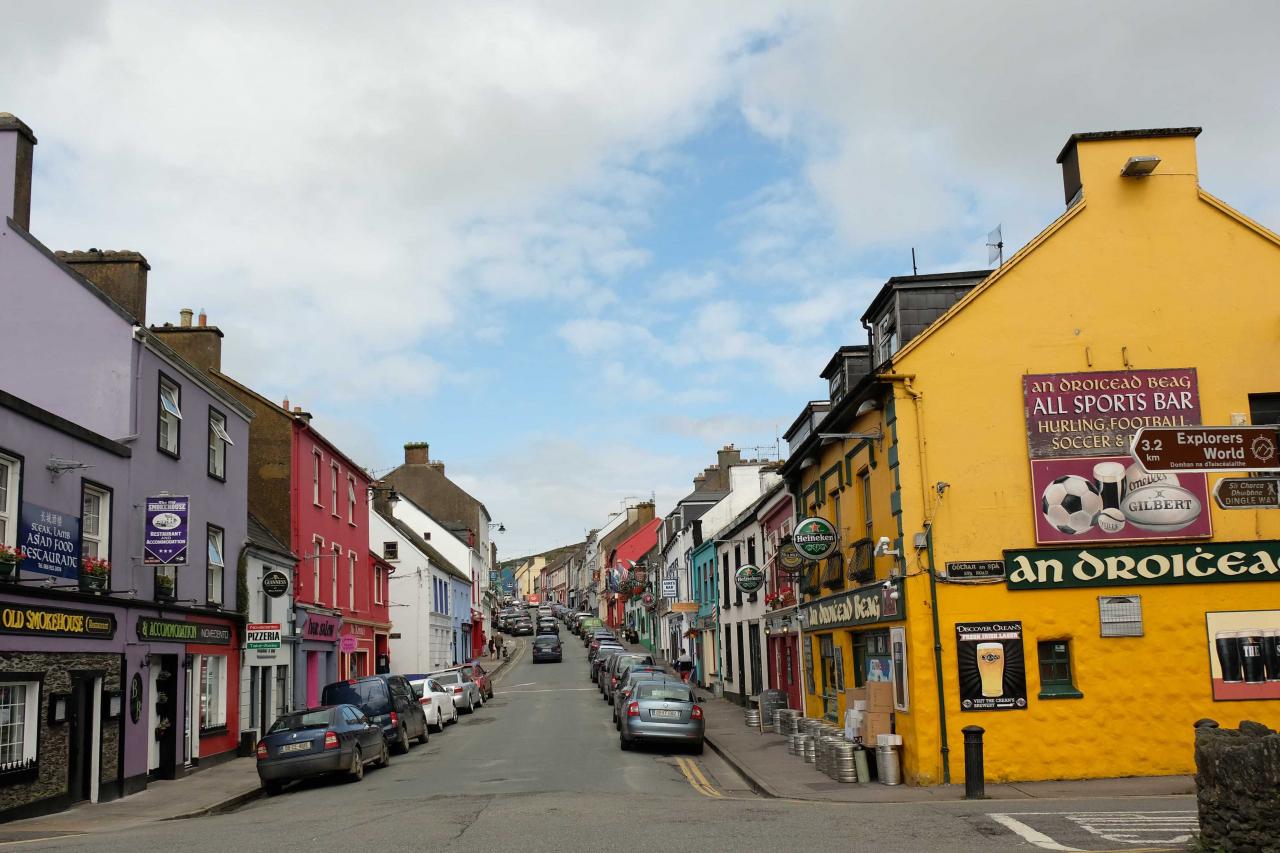 Arrivée à Dingle, charme authentique !