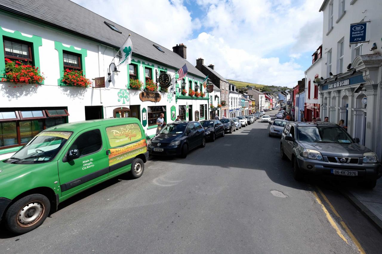 Dingle est une explosion de couleurs après les nuances de vert