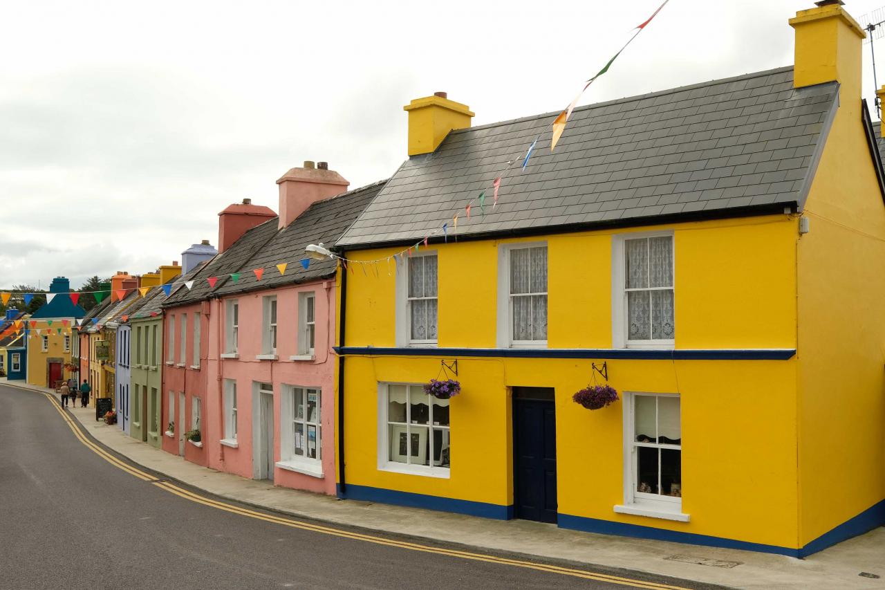 un coup de coeur pour ce village du sud-ouest de l'Irlande ! 