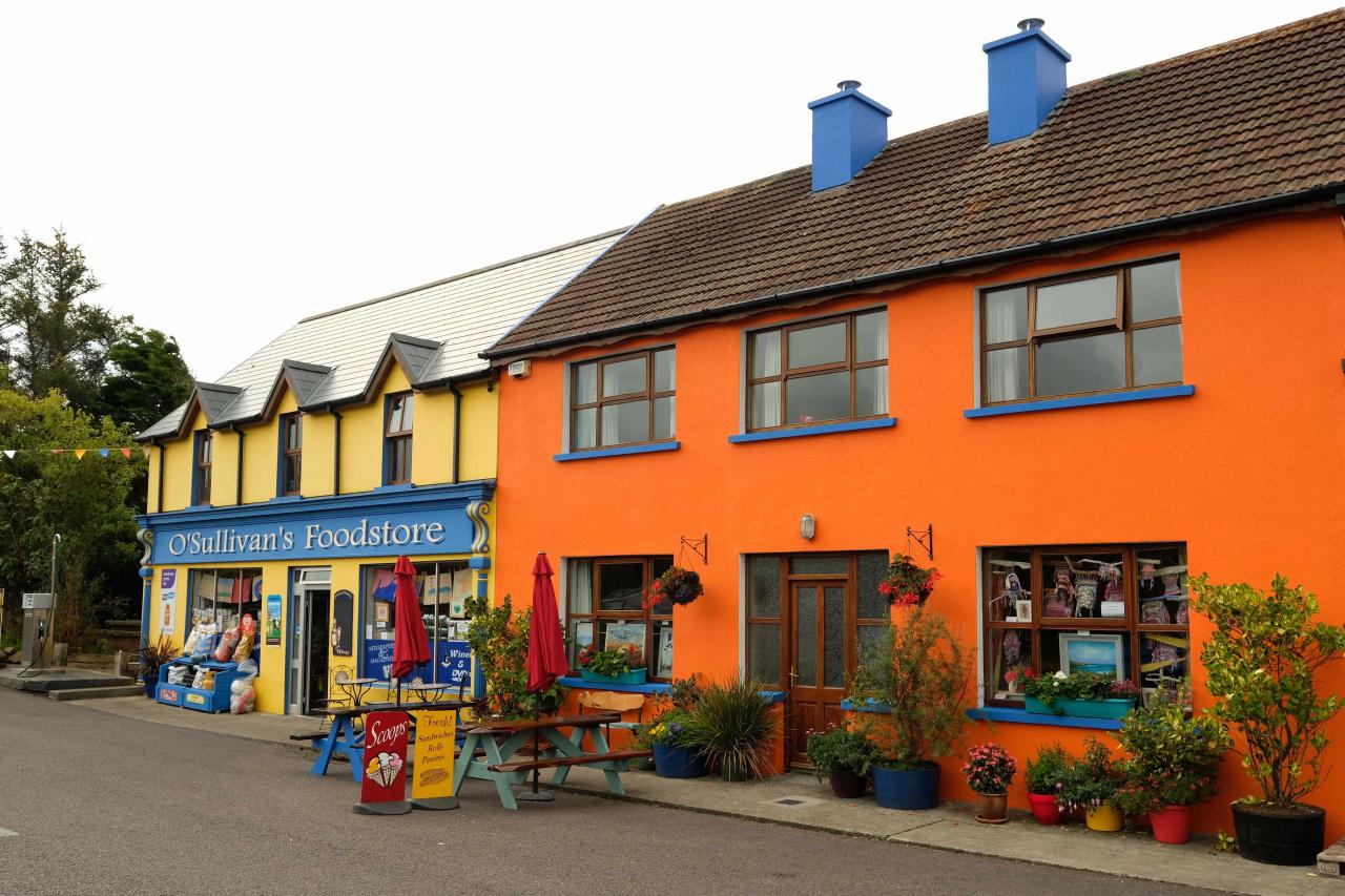 Eyeries, un autre village aux maisons très colorées