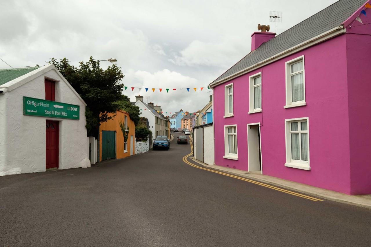 Eyeries, un autre village aux maisons très colorées