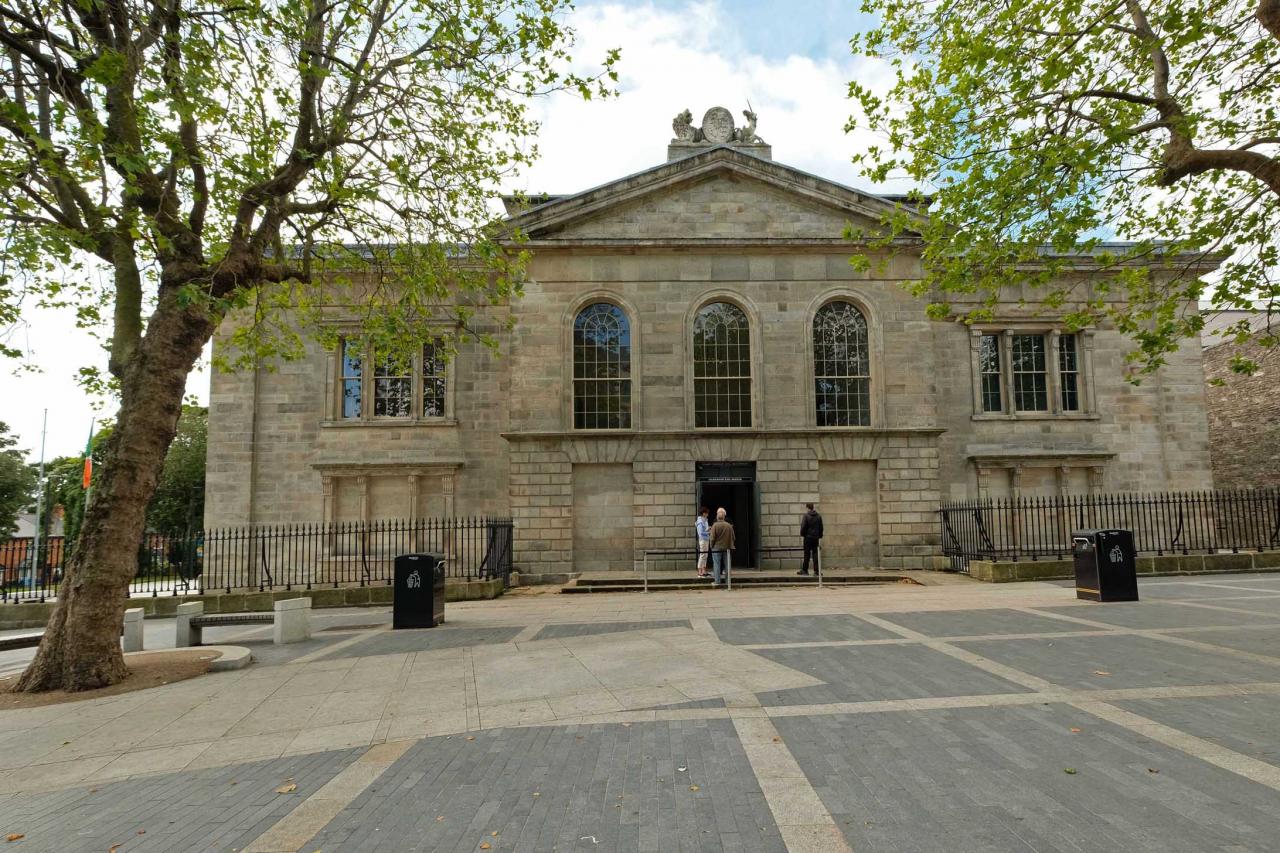 la prison de Kilmainham Gaol, l’une des plus terribles prisons d’Europe