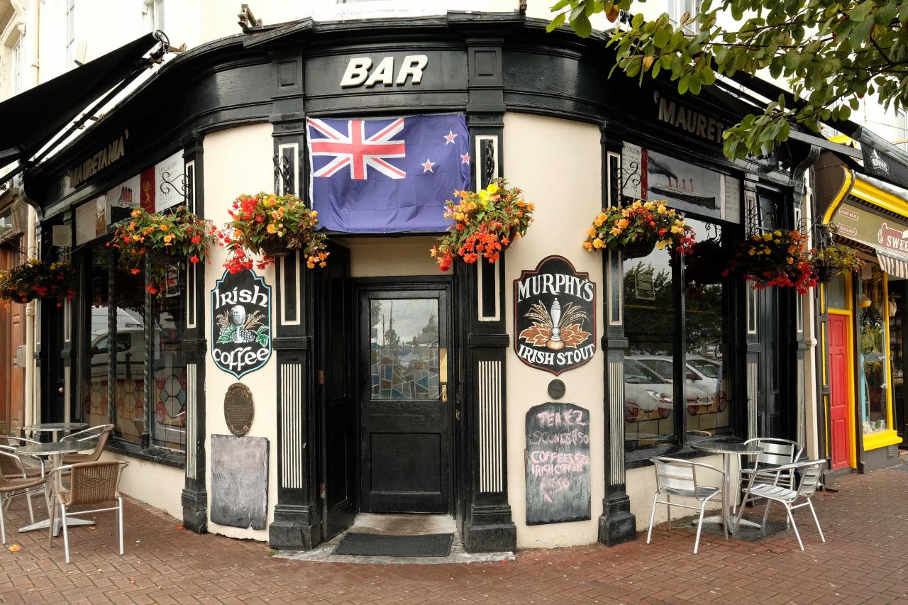 un des nombreux pubs de Cobh, petit port vraiment charmant