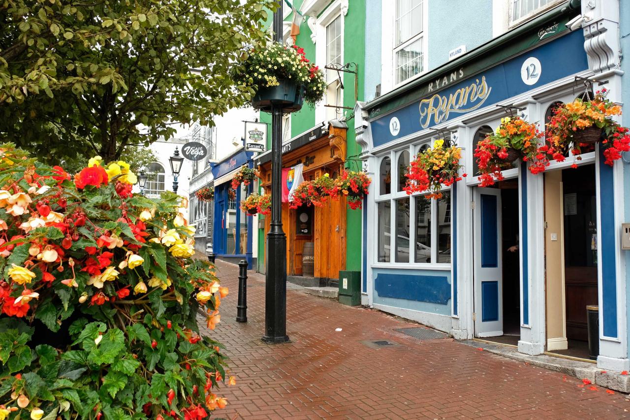 Cobh (on prononce cove) est une petite ville portuaire sur la côte sud 