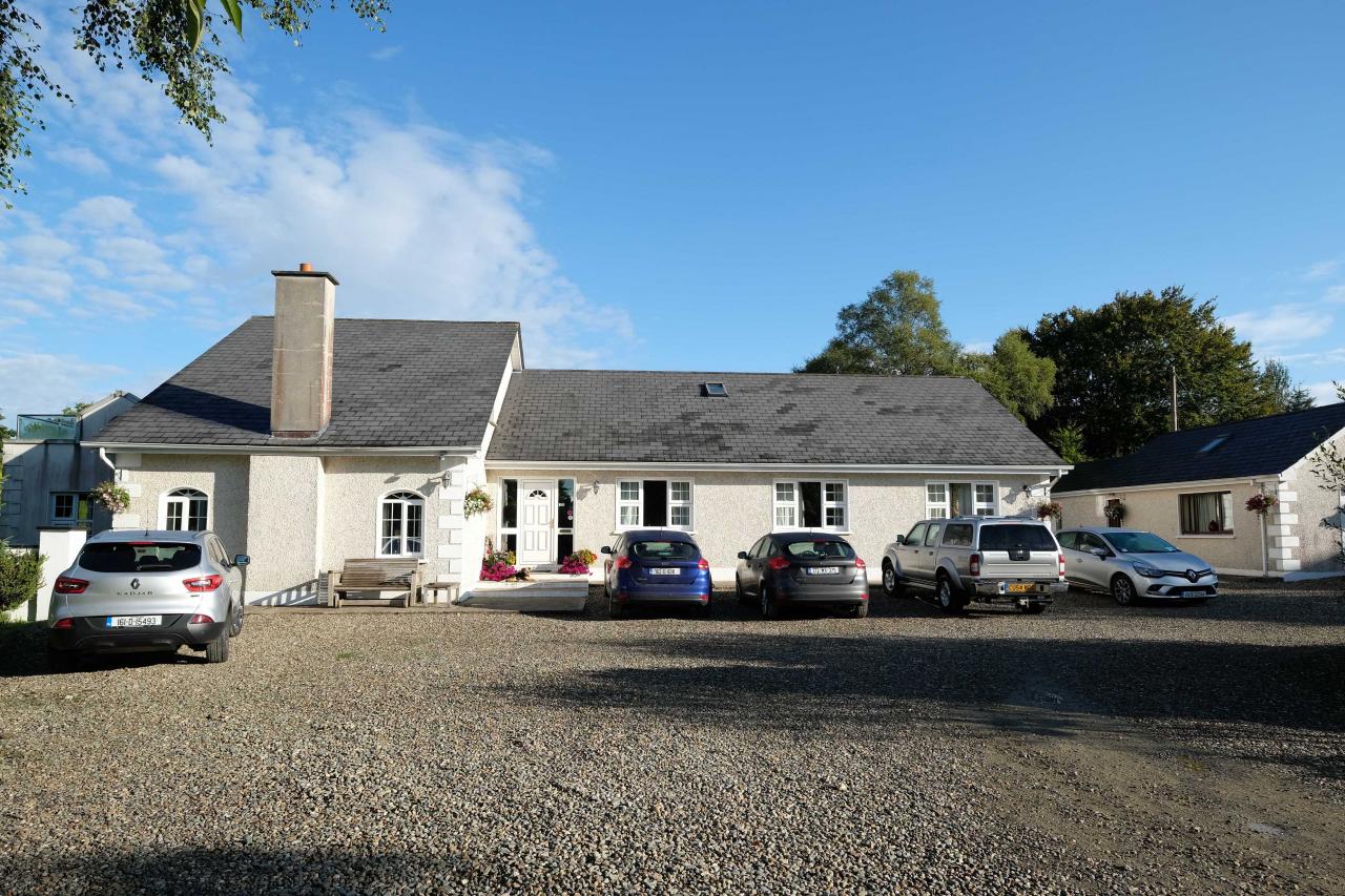 Encore une belle maison d'hôtes complètement perdue dans le Wicklow