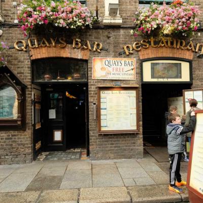 pub restau dans le quartier de Temple Bar