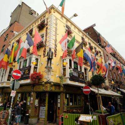 L'Oliver Saint John Gogarty, autre pub mythique du quartier 