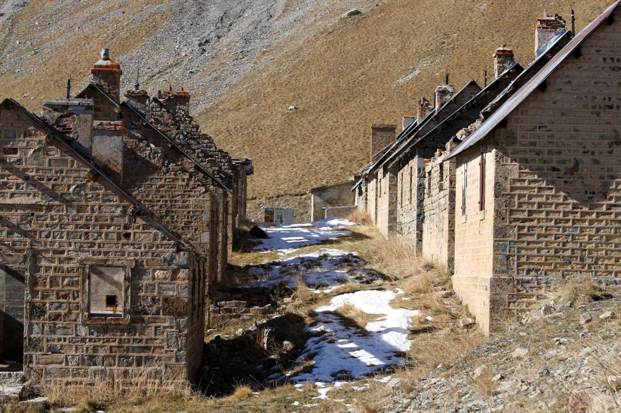 Ces chalets pouvaient accueillir un bataillon de chasseurs alpins