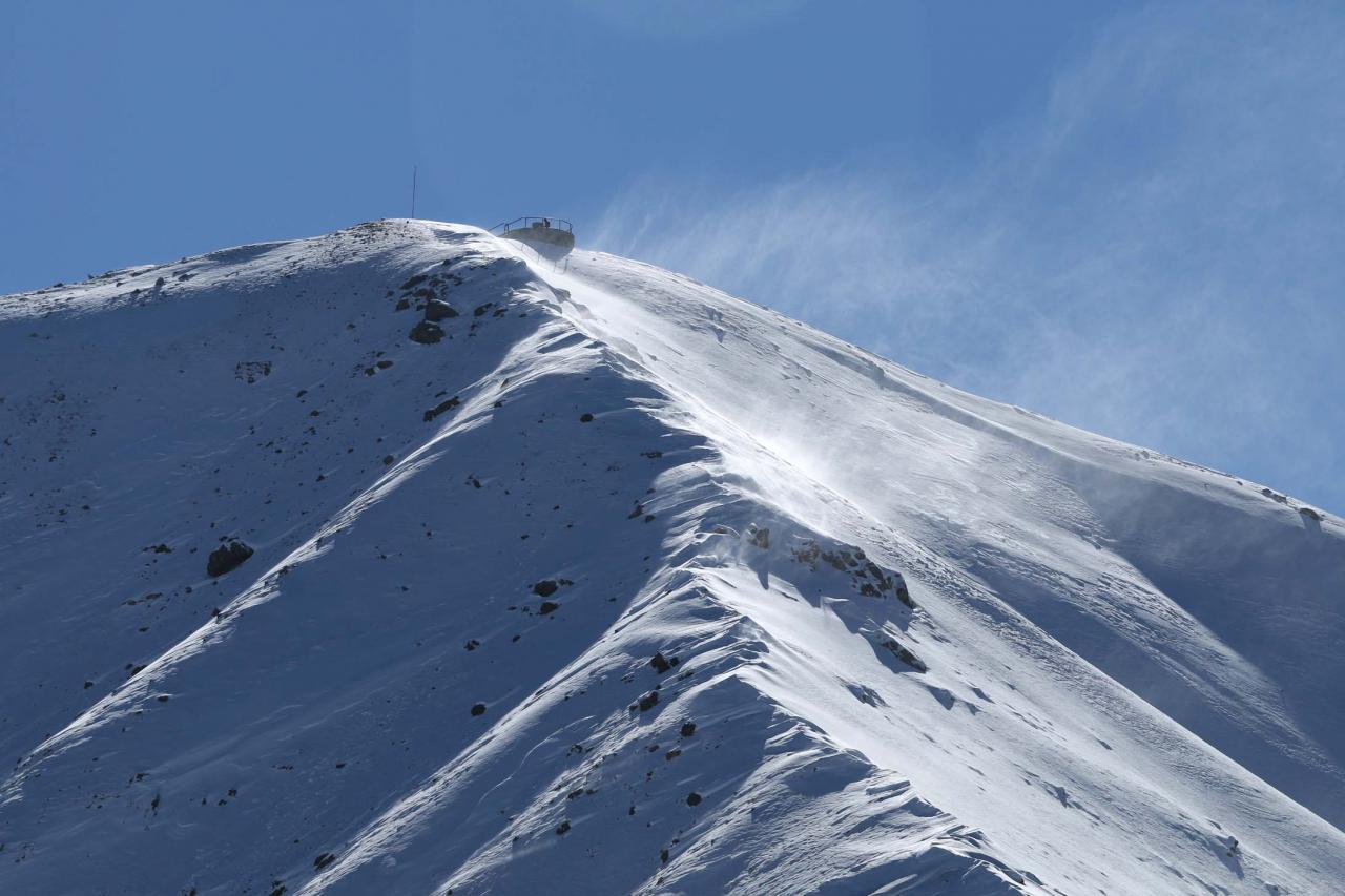 5° et un vent glacial se met à souffler... juste pour la photo 