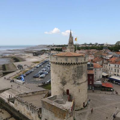 vue de la terrasse sommitale, à 37 m de haut