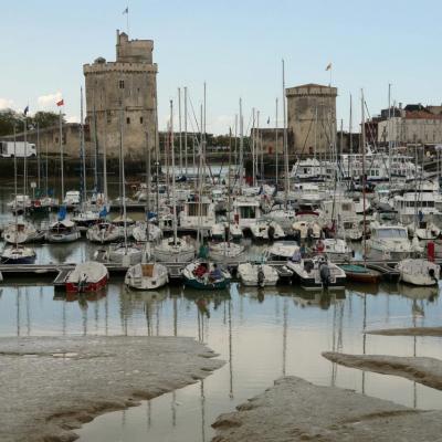 La Rochelle, à marée basse