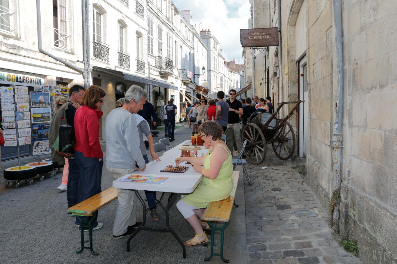 Animations, jeux ... dans les rues de La Rochelle